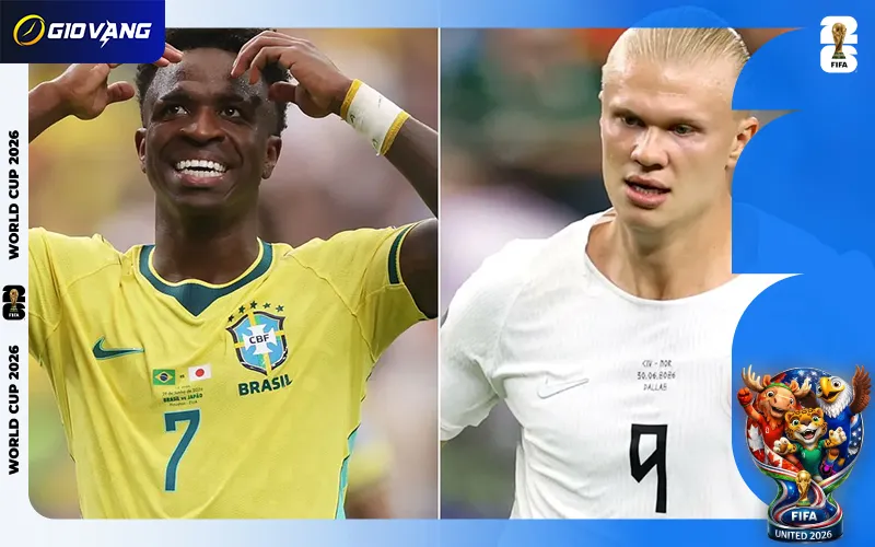 Nhận định soi kèo bóng đá Brazil vs Na Uy 03h00 ngày 06/7/2026
