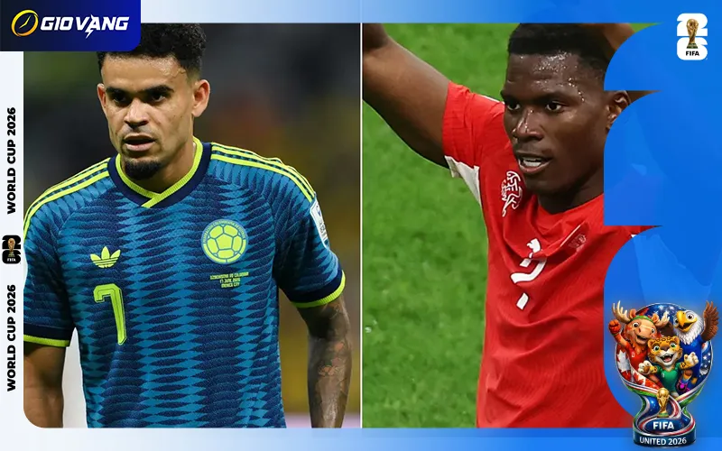 Nhận định soi kèo bóng đá Thụy Sĩ vs Colombia 03h00 ngày 08/7/2026