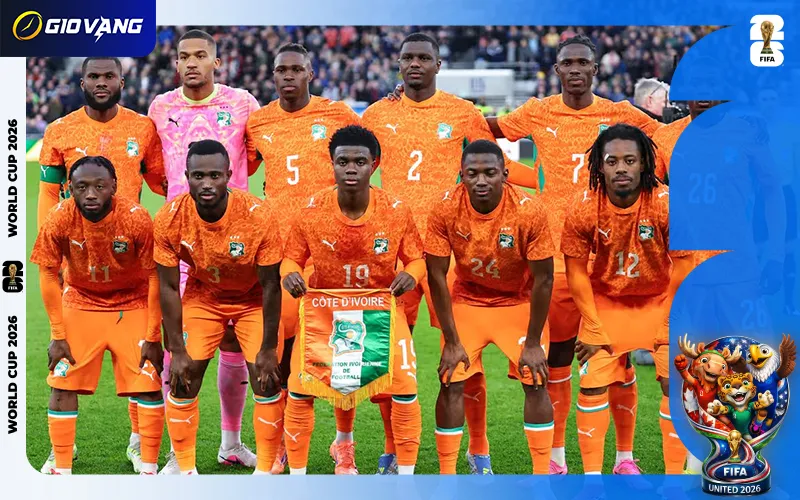 Danh Sách Cầu Thủ Đội Tuyển Bờ Biển Ngà Tại World Cup 2026