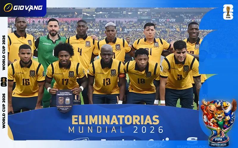 Danh Sách Cầu Thủ Đội Tuyển Ecuador Tại World Cup 2026