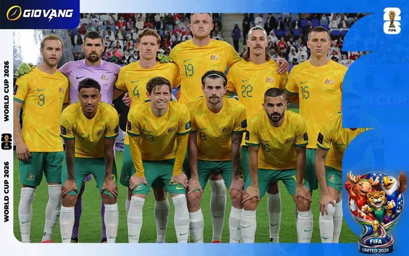 Danh Sách Cầu Thủ Đội Tuyển Úc Tại World Cup 2026
