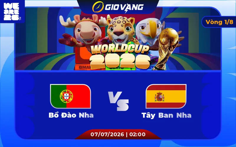 Soi kèo Bồ Đào Nha vs Tây Ban Nha 02h00 ngày 07/7/2026 – World Cup 2026